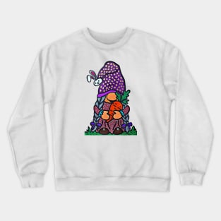 Cute Girl Gnome Crewneck Sweatshirt